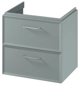 Cersanit S1021-003 - Függesztett mosdószekrény MILLE 60x45 cm mentaszínű