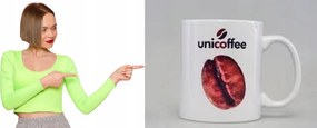 Unicoffee fehér bögre