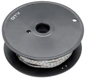 LED szalag 2835, 3000 LED/50 fm, semleges fehér,  6W/fm,  330W/50fm , 8mm , 50fm/tekercs, 12V, IP20, 750lm/m