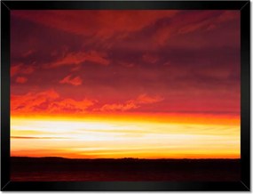 Poszterek keretben 40x30 Sivatag naplemente