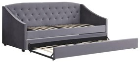 Széthúzható ágy 90 cm Asesorar (szürke) . 1116214
