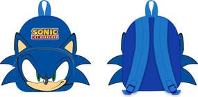 Sonic a sündisznó Blur 3D plüss hátizsák, táska 30 cm