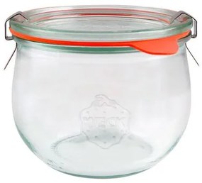 Weck Tulpe 6 db-os 580 ml befőttesüveg-készlet tartozékokkal, 100 mm átmérő
