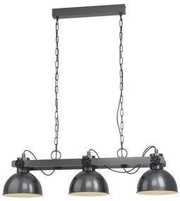 Eglo 43168 - Csillár láncon LUBENHAM 3xE27/28W/230V