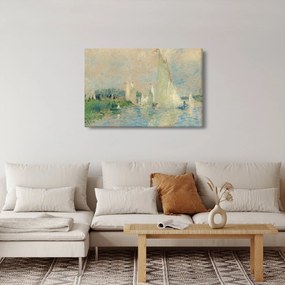 Kép - Auguste Renoir, Regatta at Argenteuil, reprodukciók (90x60 cm)