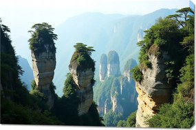 Vászonkép 120x80cm Hálószoba Nappaliba Panoráma Sziklák