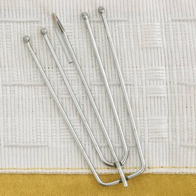 2 db sárga vászonhatású sötétítőfüggöny kampókkal 140 x 175 cm