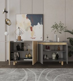 Ravenna Modern 180 - Sapphire Oak, Anthracite