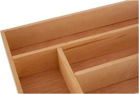 Natúr színű fa evőeszköztartó fiókba 30 x 38 cm – Premier Housewares