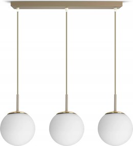 Mennyezeti lámpa Csillár Plafon Bézs Szürke Beige G9 Led 564-BZ3 Asztal fölé