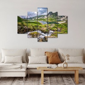 Kép - Kilátás a Rila hegyre (150x105 cm)