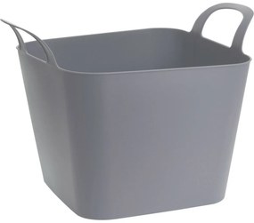 Rugalmas kosár/vödör 36 l, 39 x 39 x 53 cm, szürke
