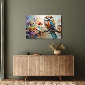 Kép - Festett bagoly (90x60 cm)