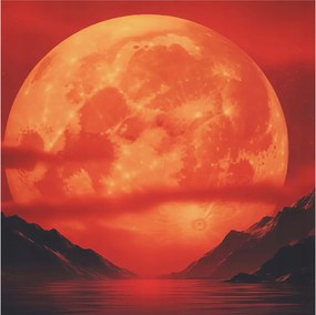 Flizelin tapéta Divatos 3D fali ragasztóval Éjszakai jelenség 250x250 Ragasztó