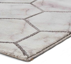 Szürke-ezüstszínű szőnyeg 220x160 cm Craft - Think Rugs