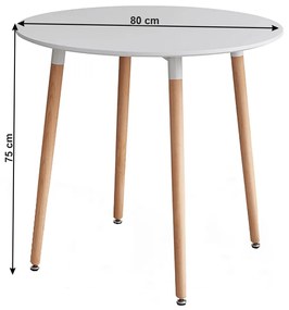 Étkezőasztal 80 Elcino . 1016269