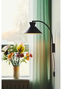 Nordlux - Fali lámpa DIAL 1xE27/40W/230V fekete