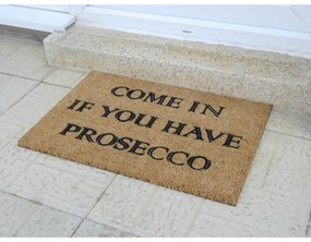 Prosecco természetes kókuszrost lábtörlő, 40 x 60 cm - Artsy Doormats