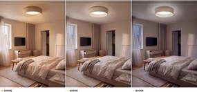 BRILAGI - LED mennyezeti lámpa VELVET VARI LED/24W/230V CCT átm. 45 cm bézs