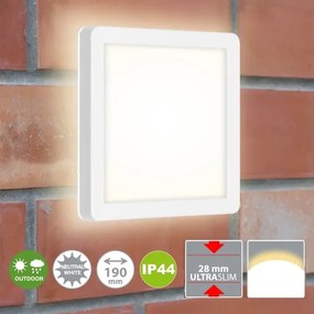 Briloner 3010-016 - LED Mennyezeti lámpa LED/8W/230V 19x19 cm fehér IP44