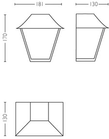 Philips 16494/30/PN - Kültéri fali lámpa  MYGARDEN ALPENGLOW E27/42W