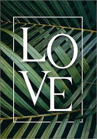 Poszter Keret Nélkül Valentin nap szerelem szív levelek ajándék szerelem P553_40x50