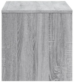 szürke sonoma színű szerelt fa TV-szekrény 120 x 40 x 40 cm
