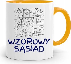 Szomszédnak Sárga Ajándék Bögre fényképes nyomtatással