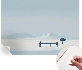 Gyönyörű öntapadós tapéta falra Minimalista tájkép 208x146 cm