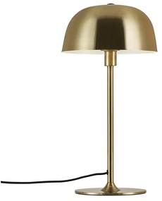 NORDLUX Cera asztali lámpa, szálcsiszolt, E14, max. 40W, 24cm átmérő, 2010225035