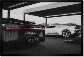 Poszterek keretben 60x40 Bugatti Chiron Sport Cars