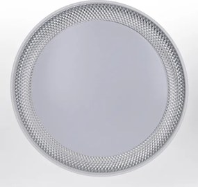 Brilagi - dimmelhető LED mennyezeti lámpa WALDO LED/48W/230V Ø 40 cm fehér/ezüst + távirányító