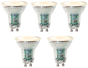 5 darabos GU10 dimmelhető LED izzók szett alkonyatérzékelővel 3W 200 lm 2200K
