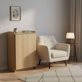 Összecsukható polcos íróasztal / számítógépasztal 102×58 cm, masszív kialakítással, aranytölgy – Intenso Home