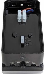 LED kültéri fali lámpa mozgás- és alkonyérzékelővel LED/20W/230V IP65