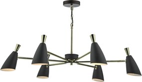 Dar Lighting DIEGO DIE0654 Csillár 6x25W/E14