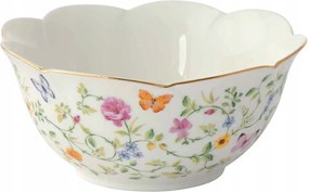 Tál salátás tál porcelán pillangók és virágok 16 cm