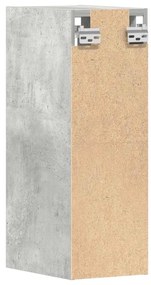 betonszürke szerelt fa függő szekrény 20x29,5x60 cm