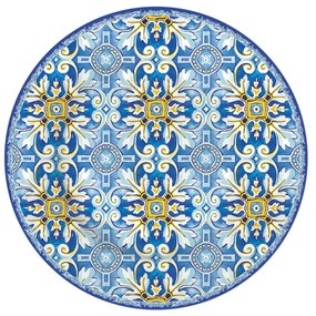 Porcelán desszertes tányér Maiolica Blue