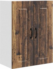 vidaXL Konyhaszekrény tárolóval Kalmar Öreg fa 60 x 31 x 80 cm Faanyag