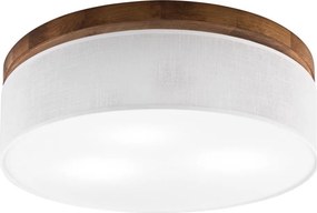 BRILAGI - LED mennyezeti lámpa BELLADONNA 3xE27/15W/230V Ø 50 cm fehér/cseresznyés tölgy