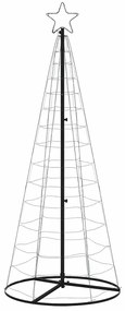 hideg fehér LED karácsonyfa 200 LED 182 cm