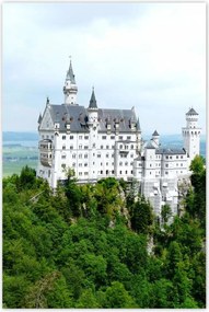 Poszterek 80x120 Neuschwanstein kastély