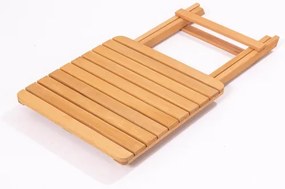 Kerti asztal 60x60 cm bükk