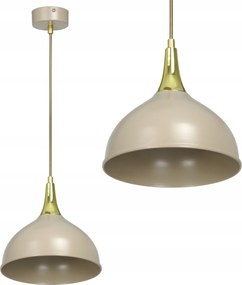 Függő Mennyezeti Lámpa Fém 1-PONT E27 Loft Kasmír Arany A Sziget Felett Lengyel