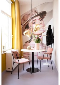 Világos rózsaszín étkezőszék szett 2 db-os Benson – Zuiver