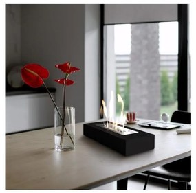 BIO kandalló INDIA/MAX 10x67 cm 3kW fekete TUV tanúsítvánnyal