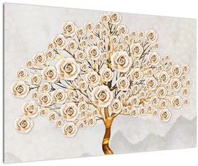Egy virágfa képe (90x60 cm)