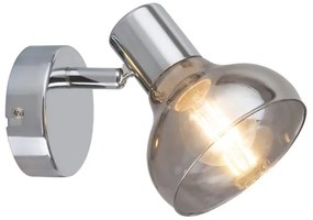 Rabalux 5555 - Fali lámpa HOLLY 1xE14/40W/230V fényes króm