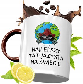 Bordó Bögre Tetováló Születésnapra Ajándék fényképes nyomtatással